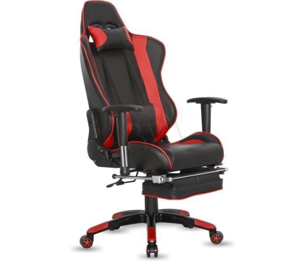 iBOX Fotel gamingowy IBOX Aurora GT1 Czarno-czerwony GT1CZARNY/CZ - 1380191 - zdjęcie 4